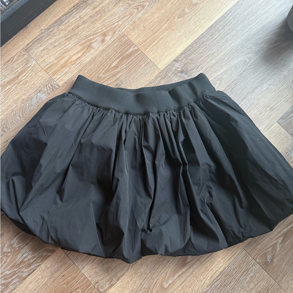 Astr Black Skater Skirt